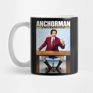 Anchorman Ron Burgundy Cheers Mug